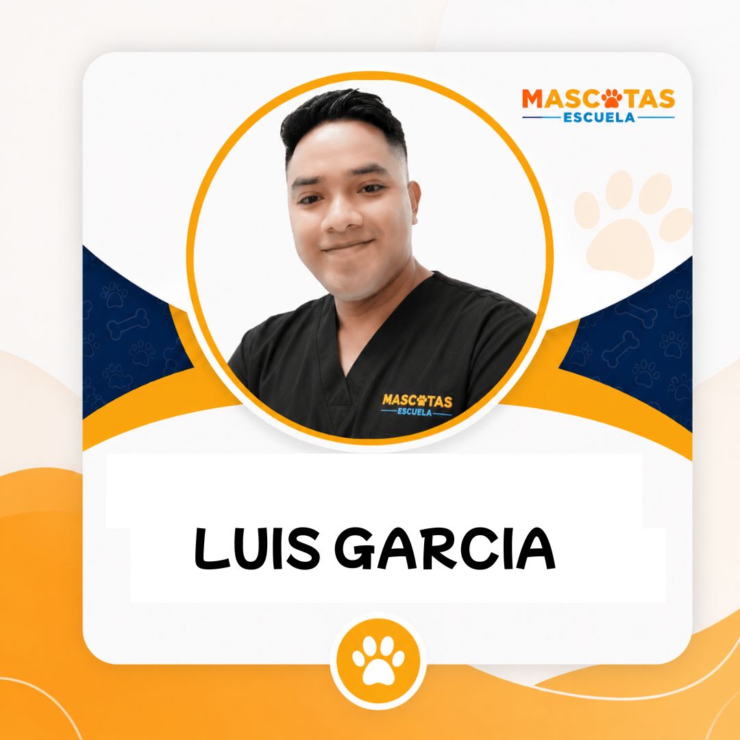 Luis García – Docente Escuela de Mascotas